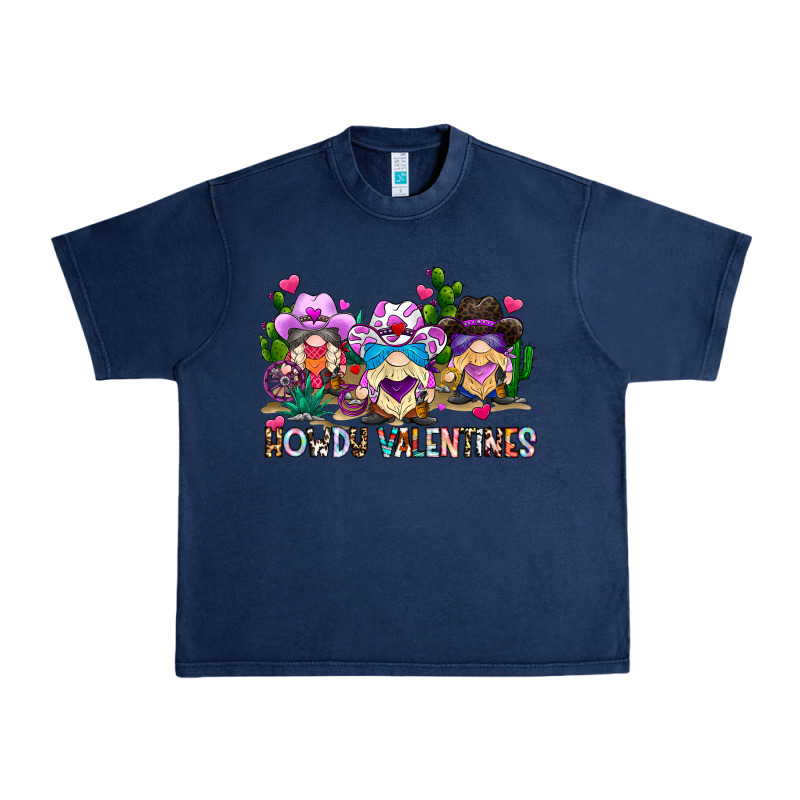 Howdy Valentines Urban Heavy Tee by CowhideDigitalArt | Teevron