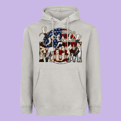 Soccer Mom Heavyweight Hoodie Designed By Jasminsmagicworld