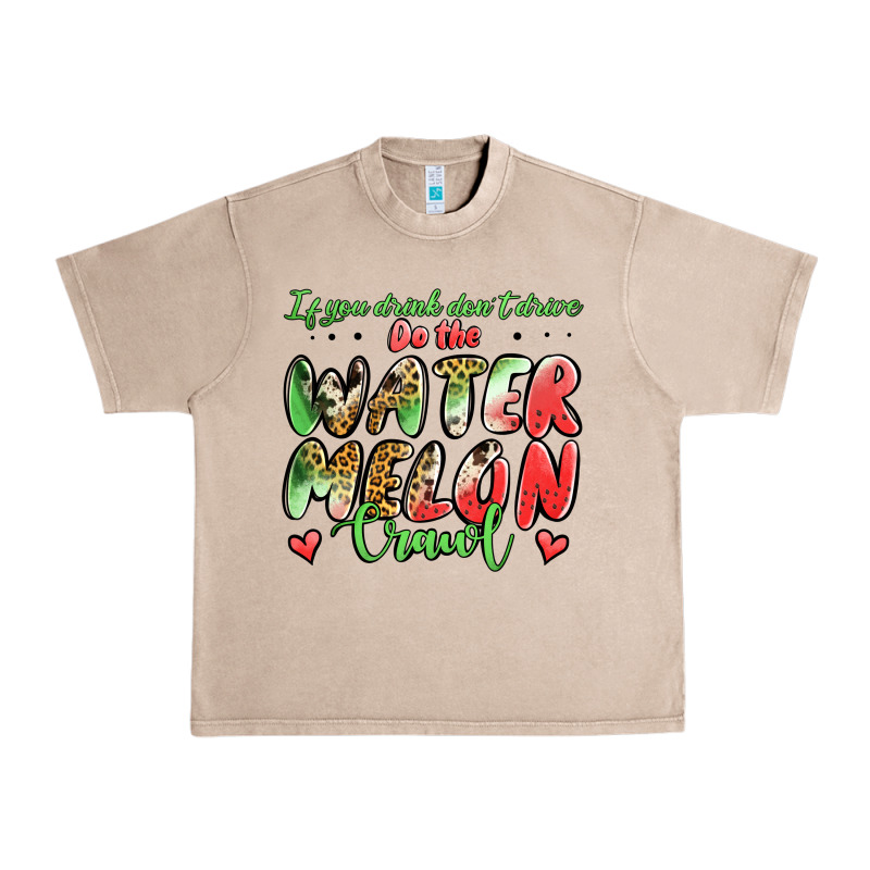 Watermelon Crawl Urban Heavy Tee by Jasminsmagicworld | Teevron