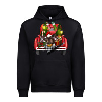 Black christmas truck Urban Hoodie - RanaPortraitStore