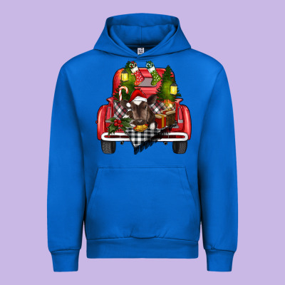 Christmas Truck Urban Hoodie Designed By Ranaportraitstore