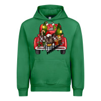 Emerald christmas truck Urban Hoodie - RanaPortraitStore