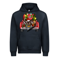 Navy christmas truck Urban Hoodie - RanaPortraitStore