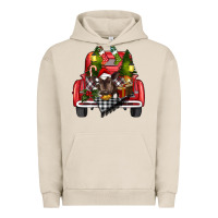 Pigment French Oak christmas truck Urban Hoodie - RanaPortraitStore