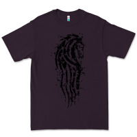 Plum horse of rohan active Premium Tee - DesigneFamous