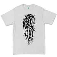 Dove Grey horse of rohan active Premium Tee - DesigneFamous