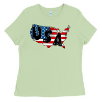 Matcha Usa Ladies Tee - CowhideDigitalArt
