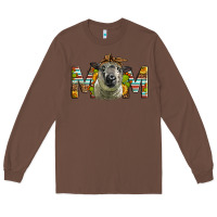 Chestnut hampshire sheep mom Mother's Day Long Sleeve Tee - LillyAllenDesigns