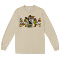Mushroom hampshire sheep mom Mother's Day Long Sleeve Tee - LillyAllenDesigns