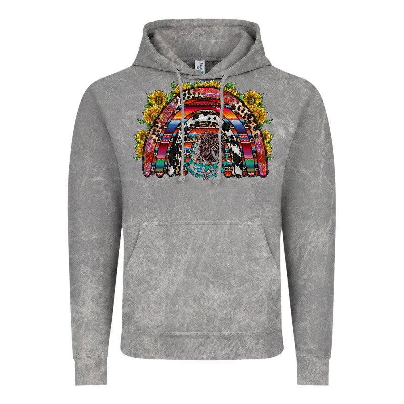 Mexican Rainbow Vintage Hoodie by RacoonDesign | Teevron