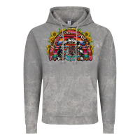 Cloud Rock mexican rainbow Vintage Hoodie - RacoonDesign