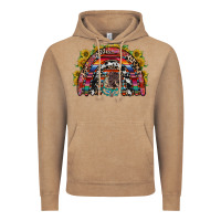 Vintage Coffee mexican rainbow Vintage Hoodie - RacoonDesign