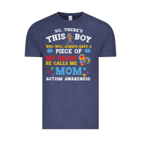 Vintage Denim LIL Autism Mom Vintage Tee - CowhideDigitalArt