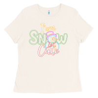 Bone l am snow cute Ladies Tee - CowhideDigitalArt