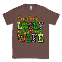 Chestnut St. Patrick's Somebody’s lucky ass wife Classic Tee - OliviaCreatesArt