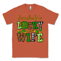 Copper St. Patrick's Somebody’s lucky ass wife Classic Tee - OliviaCreatesArt