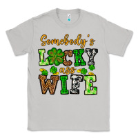 Moon Dust St. Patrick's Somebody’s lucky ass wife Classic Tee - OliviaCreatesArt