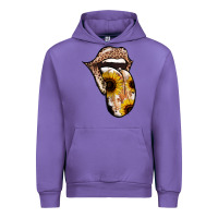 Tulip Leopard Sunflower Tongue Urban Hoodie - Jasminsmagicworld