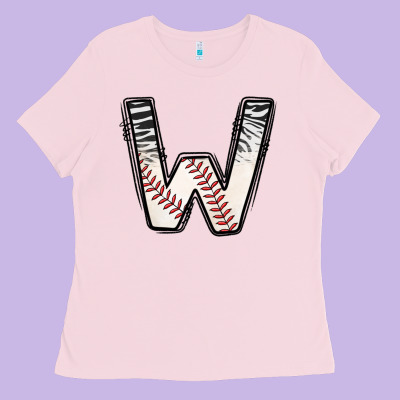 Baseball Alphabet Ladies Tee Designed By Cowhidedigitalart