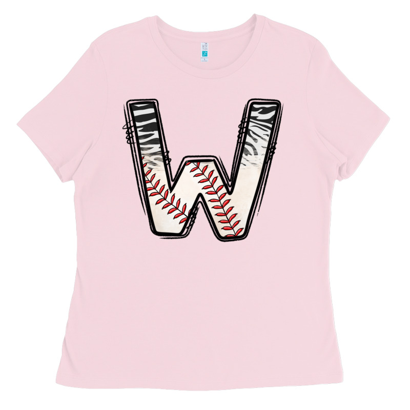 Baseball Alphabet Ladies Tee by CowhideDigitalArt | Teevron