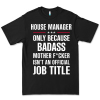 Black gift for badass house manager Premium Tee - DesigneFamous