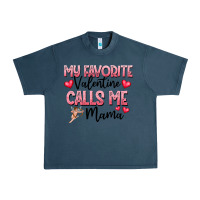 Midnight Navy love message with cupid and hearts Urban Heavy Tee - CowhideDigitalArt