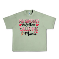 Oil Green love message with cupid and hearts Urban Heavy Tee - CowhideDigitalArt