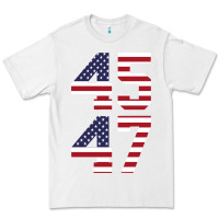 White 4547 Premium Tee - DesigneFamous