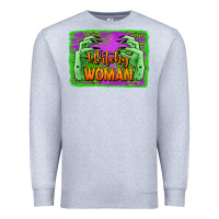 Heather Grey witchy woman hands Premium Sweatshirt - Jasminsmagicworld