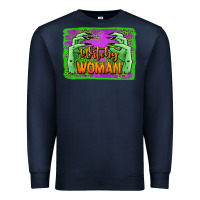 Navy witchy woman hands Premium Sweatshirt - Jasminsmagicworld