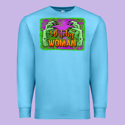 Witchy Woman Hands Premium Sweatshirt Designed By Jasminsmagicworld