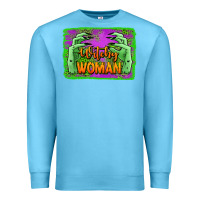 Ocean Blue witchy woman hands Premium Sweatshirt - Jasminsmagicworld