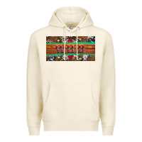 Tofu western wild and floral leopard  cowhide licanse plate Premium Hoodie - Artiststas