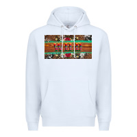 White western wild and floral leopard  cowhide licanse plate Premium Hoodie - Artiststas