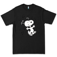 Black dancing dog Premium Tee - DesigneFamous