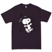 Plum dancing dog Premium Tee - DesigneFamous