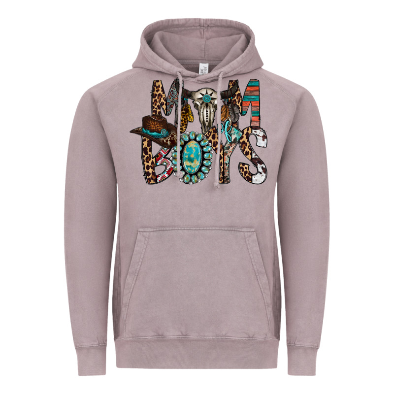 Mom Of Boys Vintage Hoodie by RacoonDesign | Teevron