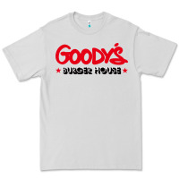 Dove Grey goody's burger house Premium Tee - DesigneFamous