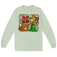 Matcha juneteenth leopard frame mama Mother's Day Long Sleeve Tee - LillyAllenDesigns