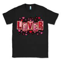 Black Valentine's Day lover Classic Tee - FaDigitalArtStudio