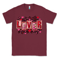 Burgundy Valentine's Day lover Classic Tee - FaDigitalArtStudio