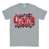 Heather Grey Valentine's Day lover Classic Tee - FaDigitalArtStudio