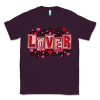 Plum Valentine's Day lover Classic Tee - FaDigitalArtStudio