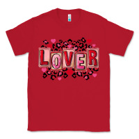 Red Valentine's Day lover Classic Tee - FaDigitalArtStudio