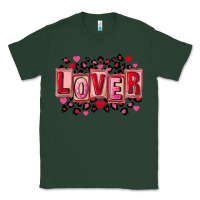 Sports Green Valentine's Day lover Classic Tee - FaDigitalArtStudio