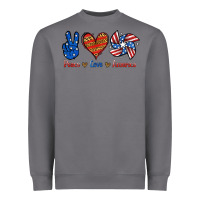 Storm Peace Love America Heavyweight Sweatshirt - Jasminsmagicworld