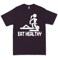 Plum eat healthy Premium Tee - DesigneFamous