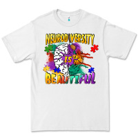 White Neurodiversity Is Beautiful Premium Tee - FaDigitalArtStudio
