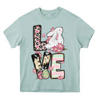 Arona Love Easter bunny Heavy Core Tee - OliviaCreatesArt
