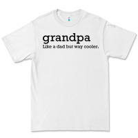 White grandpa Premium Tee - DesigneFamous